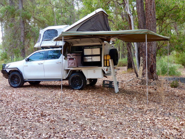 Set up for Camping 